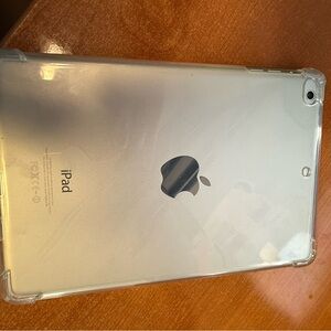 Apple iPad with Silver with Cover and screen protector